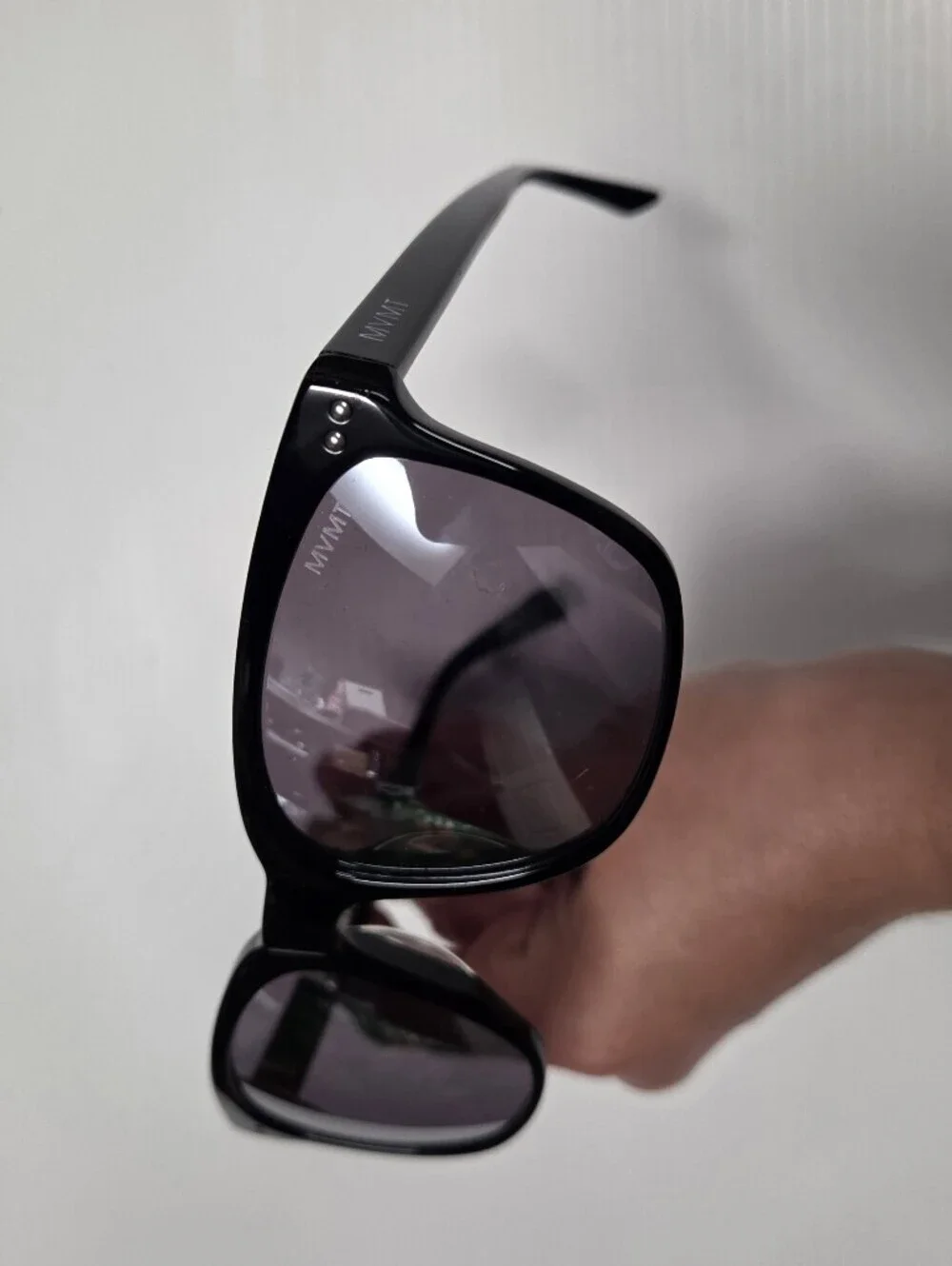 MVMT Ritual Classic Square Sunglasses - Black Frame